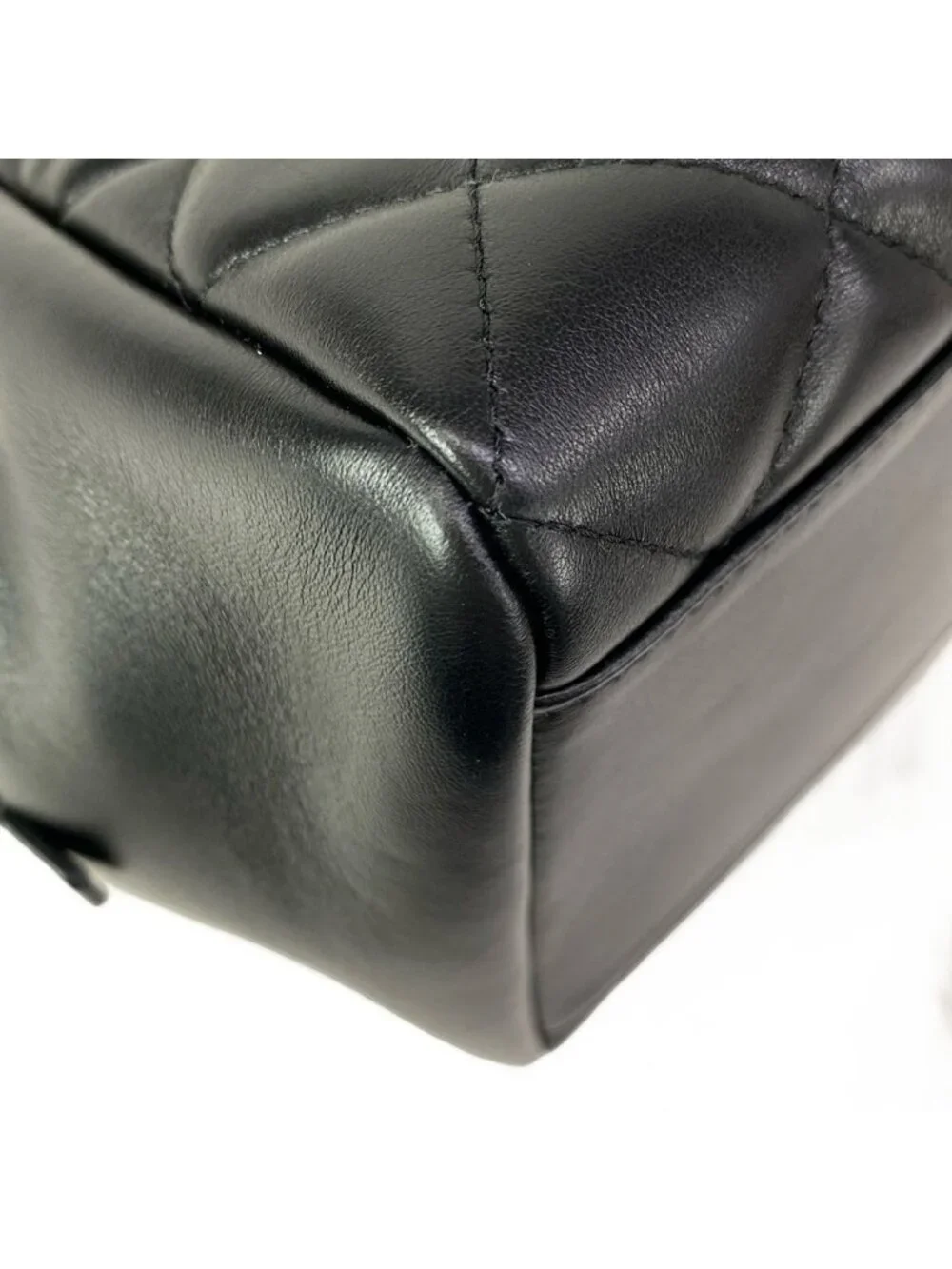 Chanel Shoulder Bag Small Black Lambskin